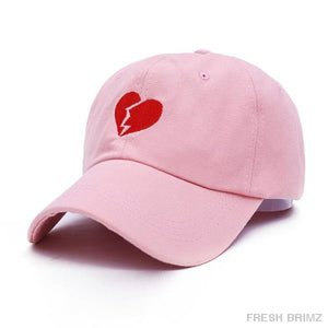 Broken Heart V2 Pink Hat