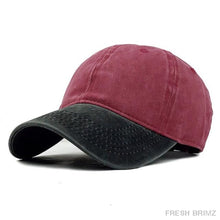 Mixed Plain Hat F240 Black Red