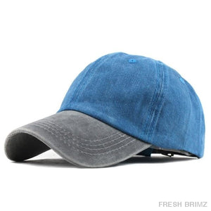 Mixed Plain Hat F240 Gray Blue