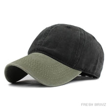 Mixed Plain Hat F240 Green Black