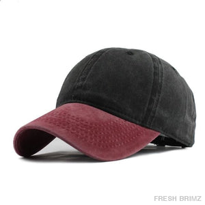 Mixed Plain Hat F240 Red Black