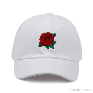 Rose White Hat